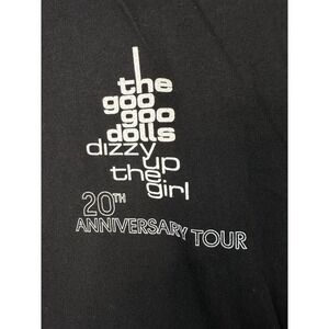 Goo Goo Dolls Dizzy Up The Girl 2018 T Shirt Adult XL Black Local Crew New